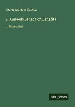 Cover L. Annaeus Seneca on Benefits