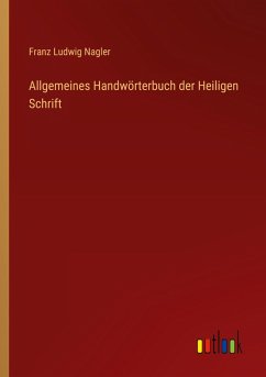 Cover Allgemeines Handwörterbuch der Heiligen Schrift