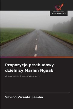 Propozycja przebudowy dzielnicy Marien Nguabi - Sambo, Silvino Vicente Propozycja przebudowy dzielnicy Marien Nguabi - Sambo, Silvino Vicente