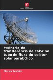 Melhoria da transferência de calor no tubo de fluxo do coletor solar parabólico
