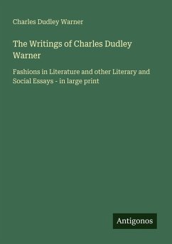 Cover The Writings of Charles Dudley Warner