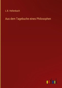 Cover Aus dem Tagebuche eines Philosophen