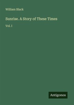 Cover Sunrise. A Story of These Times
