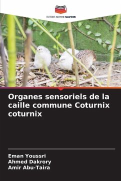 Cover Organes sensoriels de la caille commune Coturnix coturnix