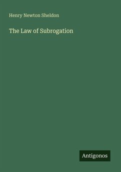 Cover The Law of Subrogation