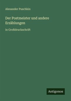 Cover Der Postmeister und andere Erzählungen