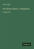 The Chinese Classics - Prolegomena