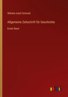 Cover Allgemeine Zeitschrift für Geschichte