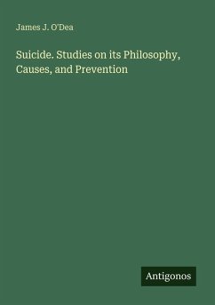 Cover Suicide. Studies on its Philosophy, Causes, and Prevention