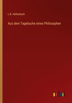 Cover Aus dem Tagebuche eines Philosophen