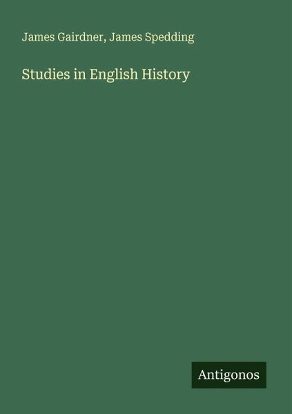 Studies in English History