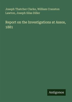 Cover Report on the Investigations at Assos, 1881