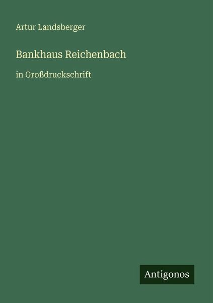 Bankhaus Reichenbach Bankhaus Reichenbach