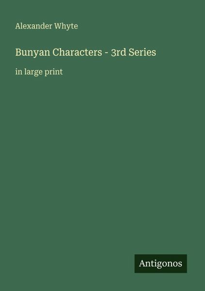 Bunyan Characters - 3rd Series Bunyan Characters - 3rd Series