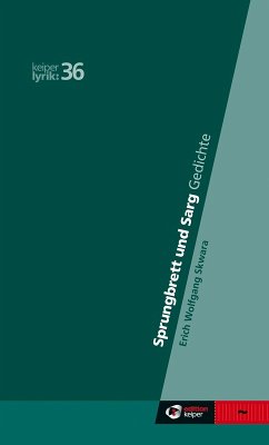 Cover Sprungbrett und Sarg. Späte Gedichte 1998-2023