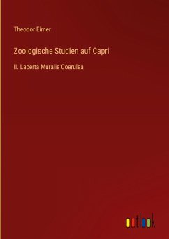 Zoologische Studien auf Capri - Eimer, Theodor