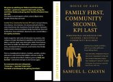 Family First, Community Second, KPI Last (eBook, ePUB) Family First, Community Second, KPI Last (eBook, ePUB)
