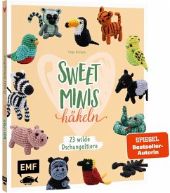 Cover Sweet Minis häkeln - 23 wilde Dschungeltiere  (Mängelexemplar)