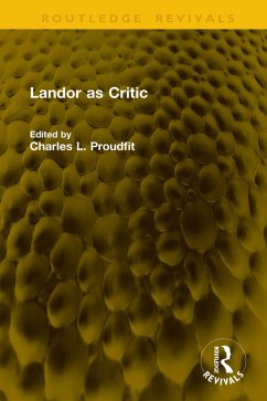 Landor as Critic (eBook, ePUB)