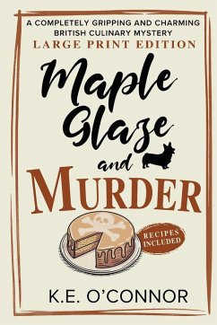 Cover Maple Glaze and Murder - Large Print