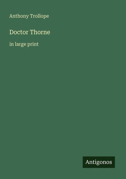 Doctor Thorne