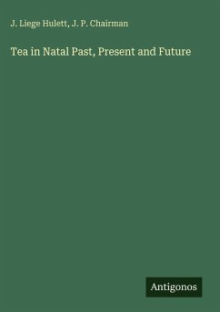 Cover Tea in Natal Past, Present and Future