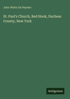 Cover St. Paul's Church, Red Hook, Duchess County, New York