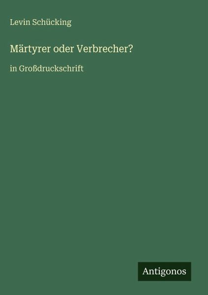 Märtyrer oder Verbrecher?