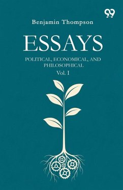 Cover Essays Political, Economical, And Philosophical Vol. I