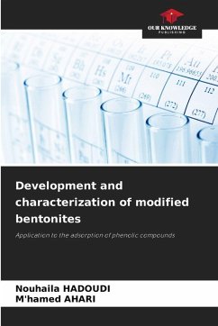 Cover Development and characterization of modified bentonites