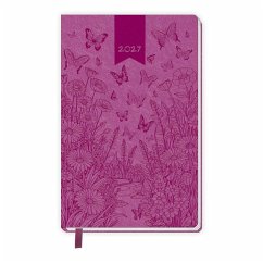 Cover TRÖTSCH - Taschenkalender A6 Soft Touch Schmetterlinge 2027