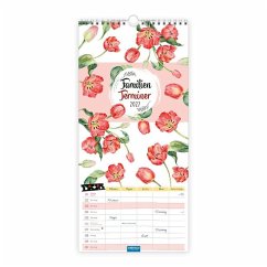 Cover TRÖTSCH - Familienkalender Familienterminer Blumen 2027