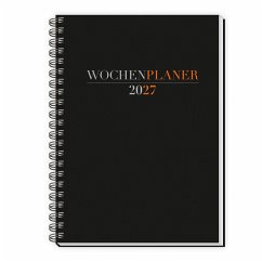 Cover TRÖTSCH - Wochenplaner A5 mit Wire-O Schwarz 2027