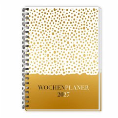 Cover TRÖTSCH - Wochenplaner A5 mit Wire-O Gold 2027