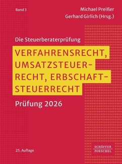 Cover Verfahrensrecht, Umsatzsteuerrecht, Erbschaftsteuerrecht