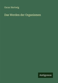 Cover Das Werden der Organismen