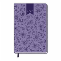 Cover TRÖTSCH - Taschenkalender A7 Soft Touch Blumen 2027