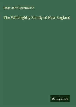 Cover The Willoughby Family of New England