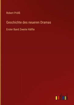 Cover Geschichte des neueren Dramas