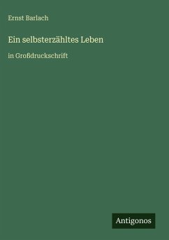 Cover Ein selbsterzähltes Leben