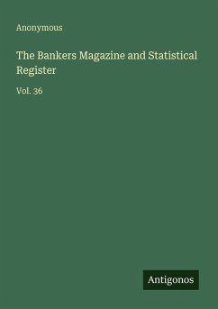 Cover The Bankers Magazine and Statistical Register