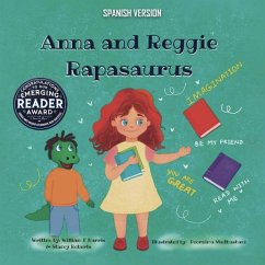 Cover Anna and Reggie Rapasaurus Spanish Version