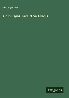 Cover Odin Sagas, and Other Poems