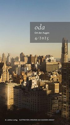 Cover Ort der Augen. Blätter für Literatur aus Sachsen-Anhalt