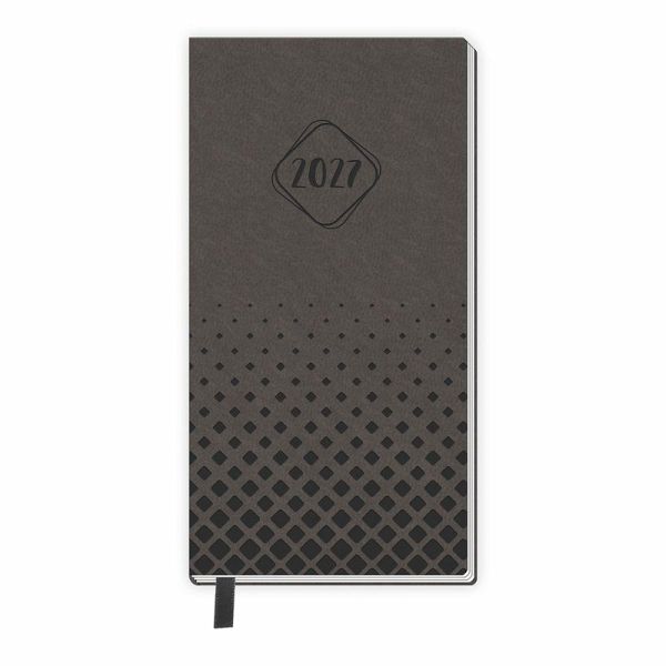 TRÖTSCH - Taschenterminer Soft Touch Anthrazit 2027
