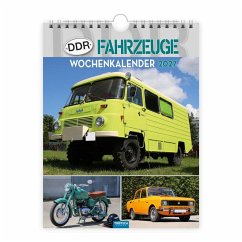 Cover TRÖTSCH - Wochenkalender zum Hängen DDR-Fahrzeuge 2027