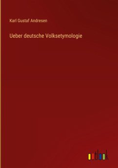 Ueber deutsche Volksetymologie