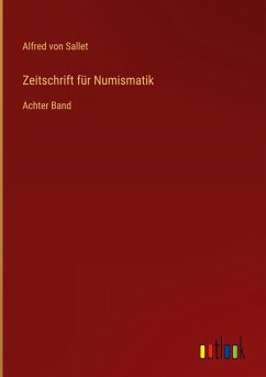 Zeitschrift für Numismatik Zeitschrift für Numismatik