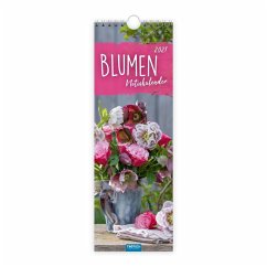 Cover TRÖTSCH - Streifenkalender Blumen 2027 Notizkalender