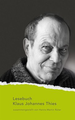 Cover Lesebuch Klaus Johannes Thies